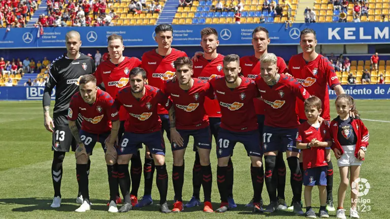 Imagen del partido entre el Alcorcón y el Osasuna en el Santo Domingo. LA LIGA123