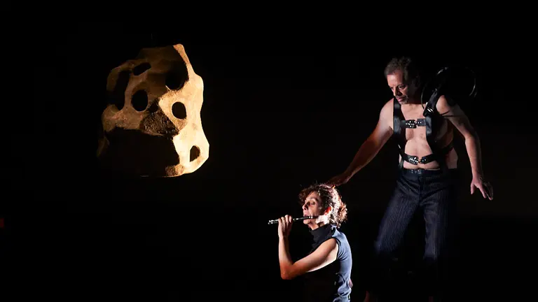 Ópera Oteiza en el Teatro del Museo Universidad de Navarra. PABLO LASAOSA 13