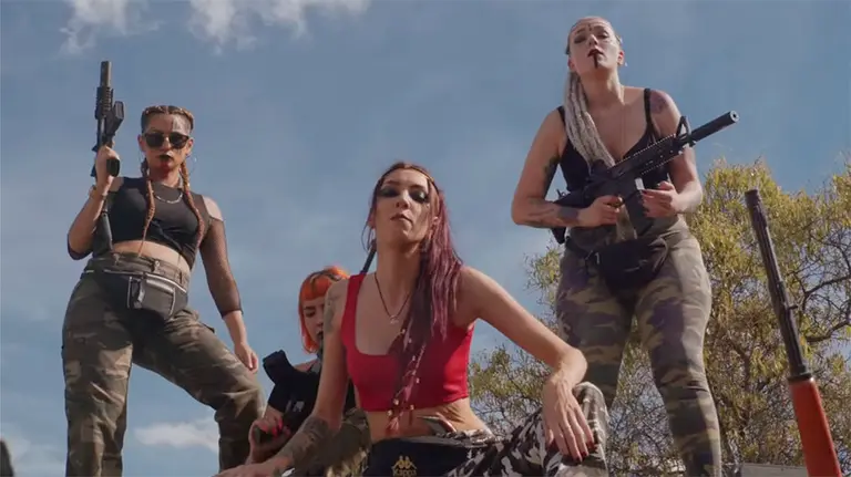Imagen de un videoclip de IRA RAP, uno de los grupos que vendrá a los Sanfermines
