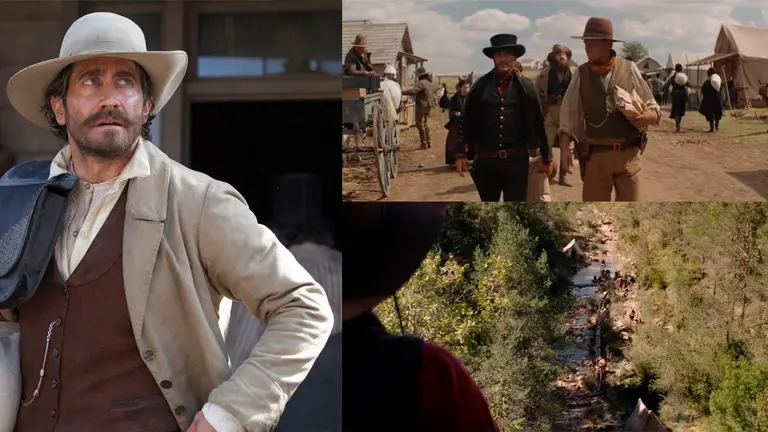 Fotograma de la película Los hermanos Sisters que grabó parte de sus escenas en la Comunidad foral de Navarra Foto YOUTUBE AVALON 1