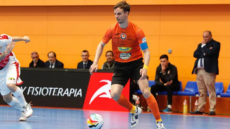 David García, capitán del Ribera Navarra FS. CEDIDA