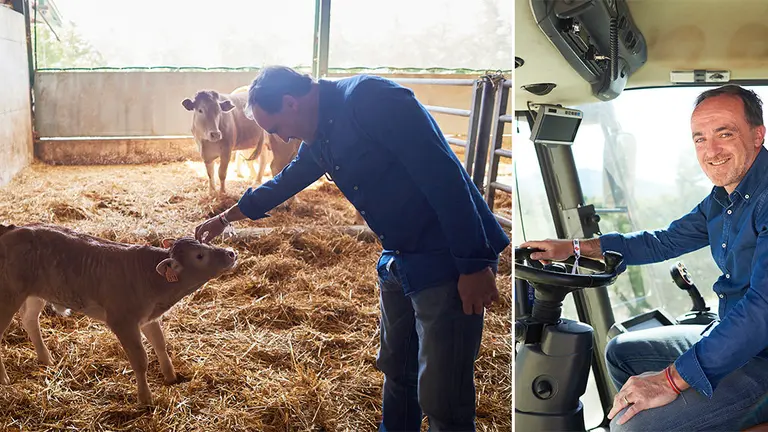 El candidato de Navarra Suma a la Presidencia del Gobierno foral, Javier Esparza PABLO LASAOSA