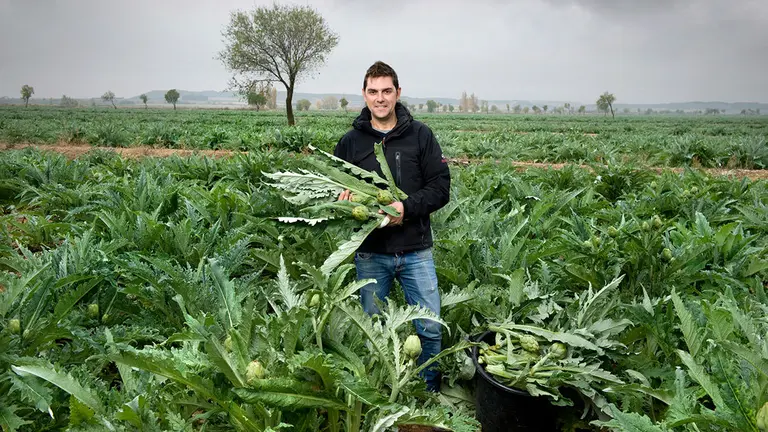 Guillermo Agorreta, presidente del Consejo Regulador de la Indicación Geográfica Protegida Alcachofa de Tudela.jpg