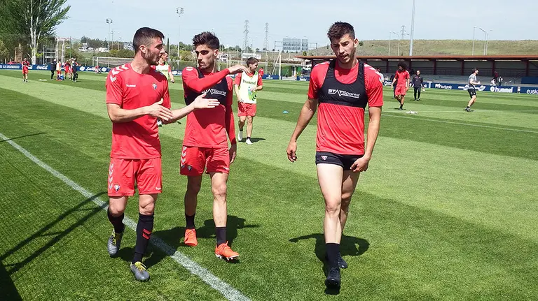 Entrenamiento de Osasuna en Tajonar-4