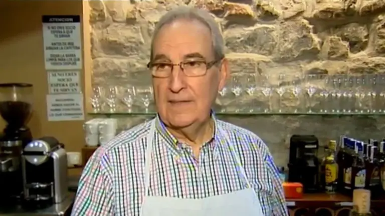 Jesús Mari Astrain, presidente de la sociedad Napardi Foto NAVARRA TV