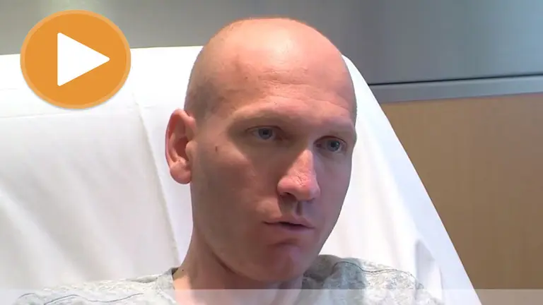 Nikolay Sivanov, paciente de Oncología de la CUN. CEDIDA