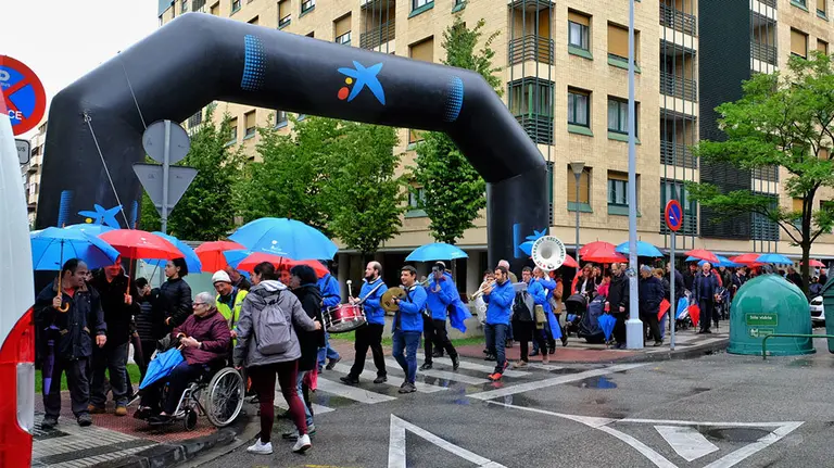 Carrera y marcha popular de Adacen y Aspace. Cedida.