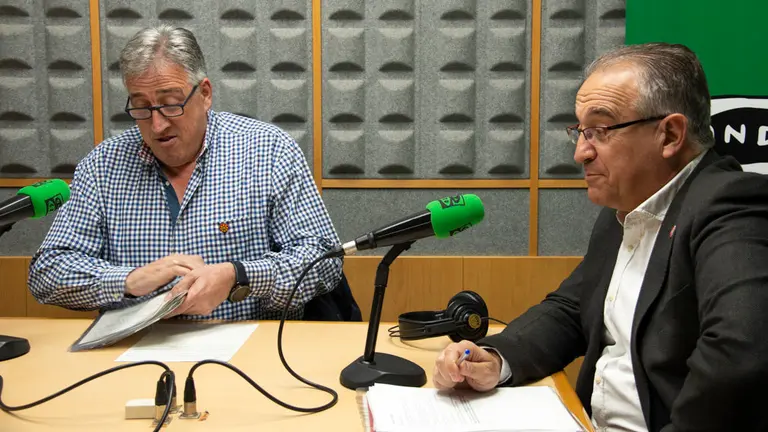 Debate cara a cara entre Joseba Asirón y Enrique Maya. NOEMÍ VERA  _3