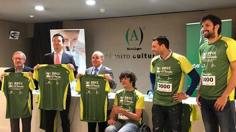 Presentación de la marcha solidaria contra el cáncer AECC