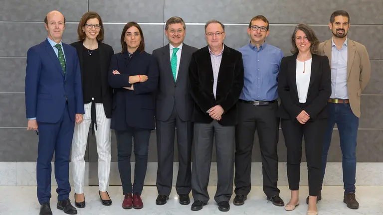 Los ponentes del simposio sobre bioingeniería. CEDIDA