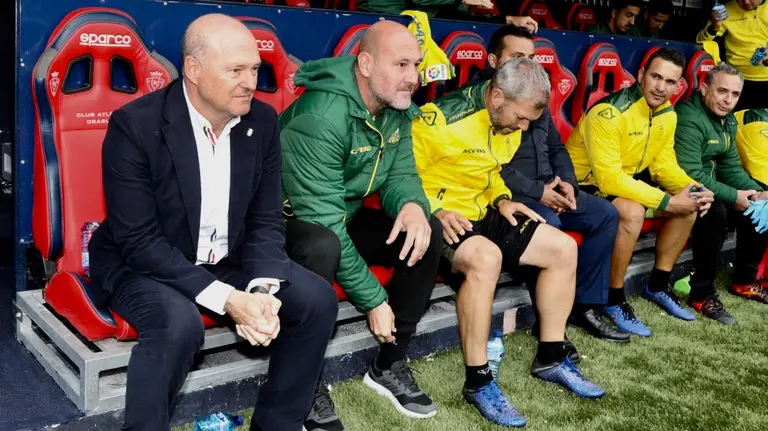 Pepe Mel, entrenador de la U.D. Las Palmas. IÑIGO ALZUGARAY
