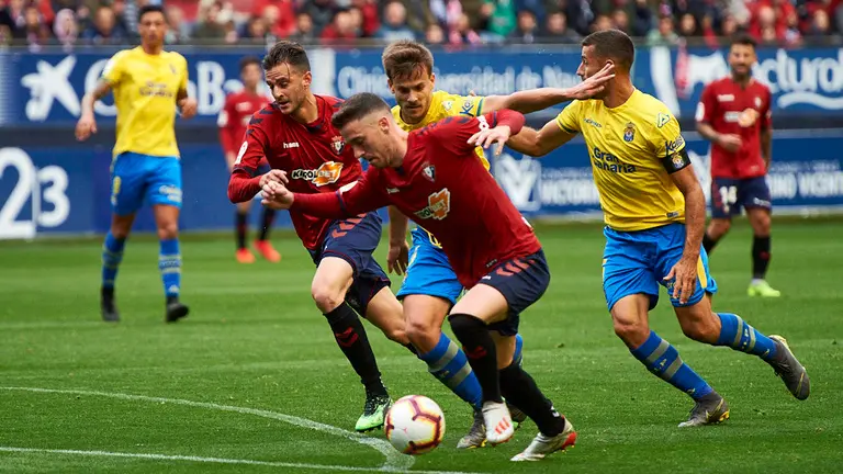 Partido entre Osasuna y UD Las Palmas. MIGUEL OS..S