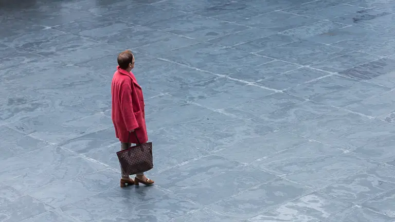 Uxue Barkos, presidenta de Navarra, abandonará la presidencia del Gobierno de Navarra. IÑIGO ALZUGARAY_