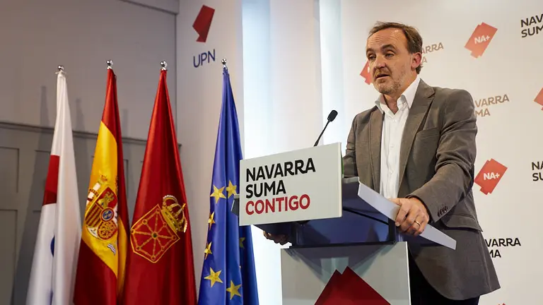 Reuni..n de la ejecutiva de UPN con la presencia del candidato de Navarra Suma a la Presidencia del Gobierno de Navarra, Javier Esparza. I..IGO ALZUGARAY