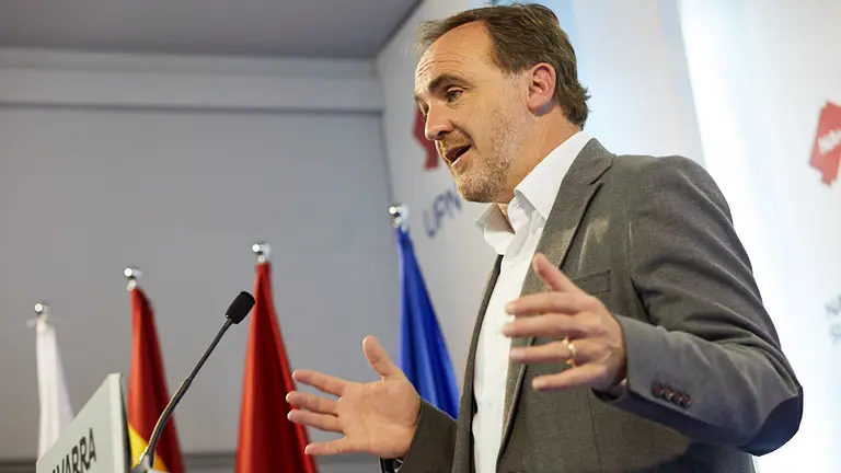 Reuni..n de la ejecutiva de UPN con la presencia del candidato de Navarra Suma a la Presidencia del Gobierno de Navarra, Javier Esparza. I..IGO ALZUGARAY