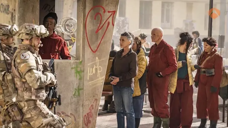 Ángela Molina protagoniza la serie futurista de Antena 3 La Valla, que estrenará sus primeras imágenes en el festival audiovisual Lo que viene en Tudela Foto ATRESMEDIA