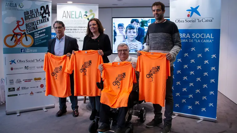 Presentación de la  XXIV edición del Dia de la Bicicleta. Pamplona. NOEMÍ VERA  _1