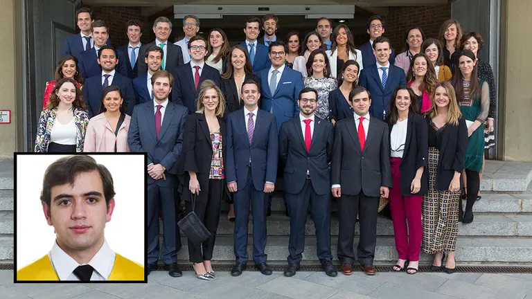 Victor Pereira Sanchez, que acaba de finalizar como MIR en la Clínica Universidad de Navarra, recibirá una beca de formación de la Fundación Alicia Koplowitz Foto UNAV 1