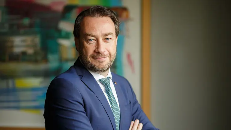 Ramón Gonzalo, nuevo rector de la UPNA. ARCHIVO