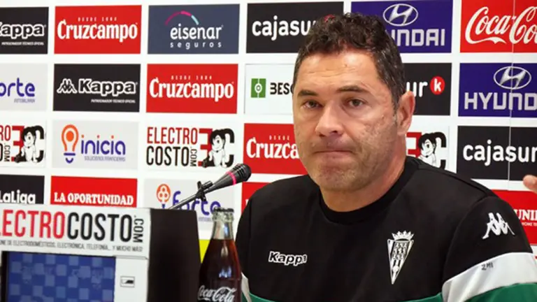 Rafa Navarro es el técnico del conjunto andaluz. @Cordobacfsad.