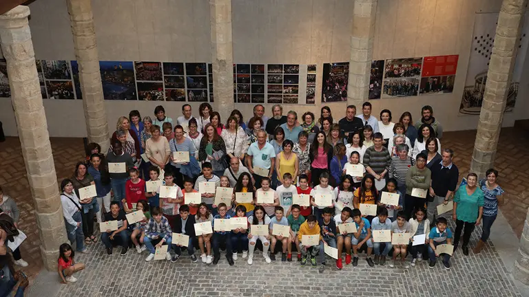 Entrega de diplomas del programa municipal en Pamplona &#39;Lecixt&#39;. AYUNTAMIENTO DE PAMPLONA