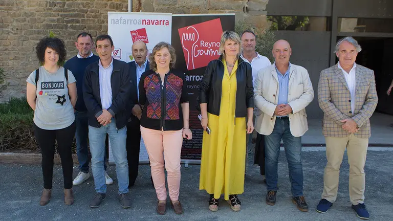 Presentación del festival &#39;Cata Navarra&#39; en Pamplona. CEDIDA