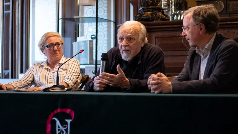 Exposición de Antonio Oteiza y Pepa Burillo en el Nuevo Casino de Pamplona. NOEMÍ VERA