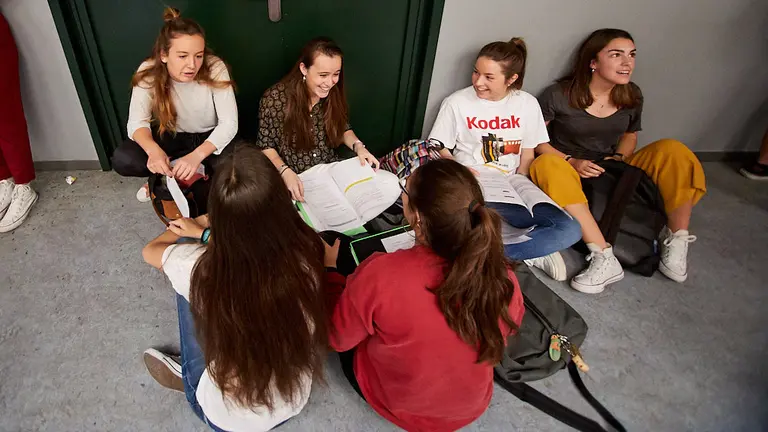 Inicio de las pruebas de la evaluaci..n para el acceso a la universidad (EvAU) en la Universidad P..blica de Navarra. I..IGO ALZUGARAY