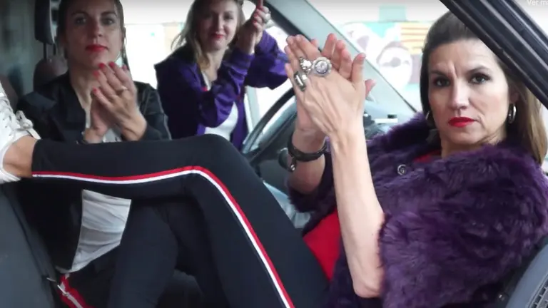 Imagen de una de las escenas del videoclip de los padres. CEDIDA