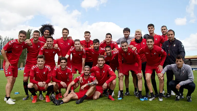 ..ltimo entrenamiento de Osasuna en las instalaciones de Tajonar antes del final de la temporada. I..IGO ALZUGARAY