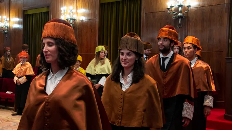 Acto de investidura de 139 nuevos doctores de la Universidad de Navarra. NOEMÍ VERA