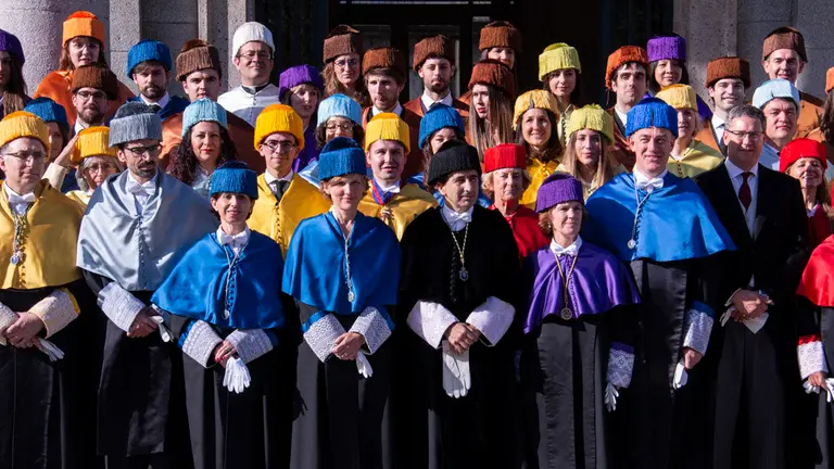 Acto de investidura de 139 nuevos doctores de la Universidad de Navarra. NOEMÍ VERA