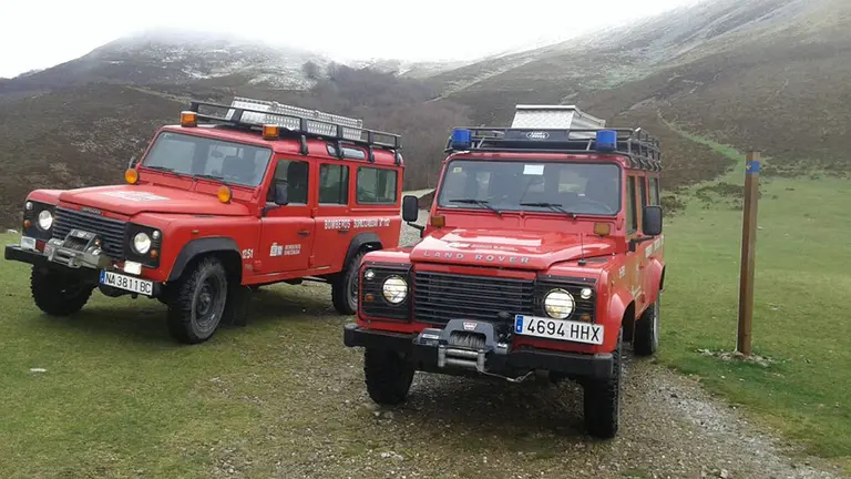 Rescate de peregrinos en Izandorre BOMBEROS DE NAVARRA