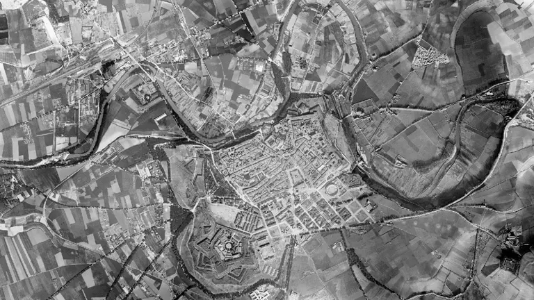 Fotografía de la Comarca de Pamplona a principios del siglo XX. GOBIERNO DE NAVARRA