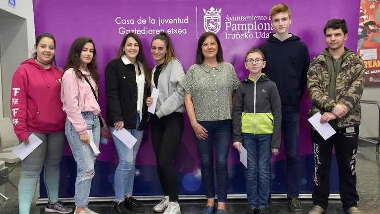 Los ganadores y ganadoras del certamen Iruñarrivial CEDIDA