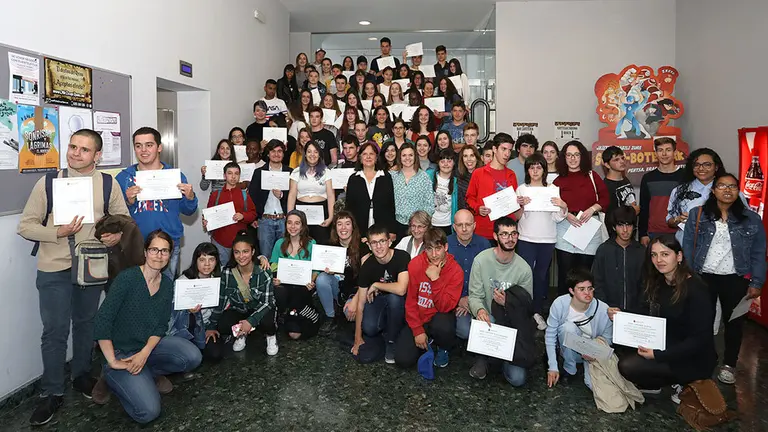 Imagen de la entrwga de premios de corresponsales informativos. CEDIDA