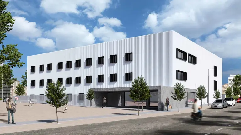 El futuro Centro de Salud de Lezkairu. GOBIERNO DE NAVARRA