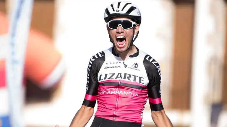 Eugenio Sánchez se ha destapado en la Volta a Castellón. Foto de Oskar Matxín.