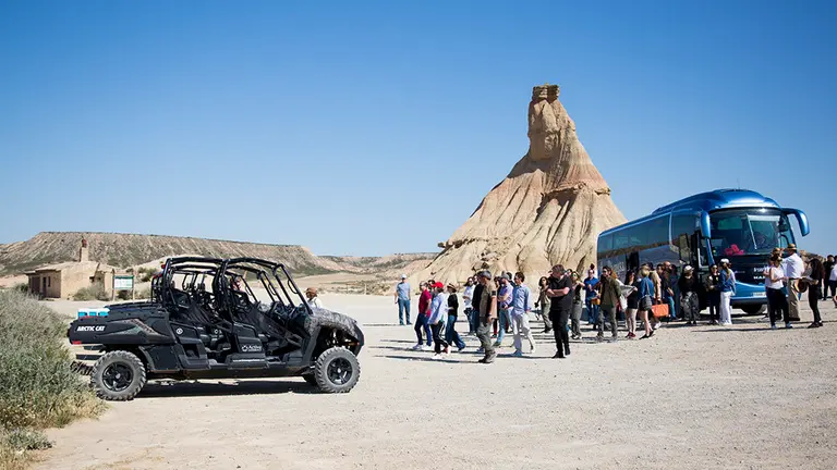 Los participantes en el think thank de Conecta Fiction han abordado el futuro de la industria audiovisual y han visitado las Bardenas, como el gran plató natural de Navarra CEDIDA (5)