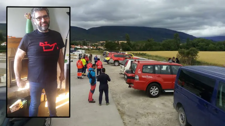 Imagen de &Oacute;scar, el hombre desaparecido en la zona de la Cendea de Olza donde se ha establecido un dispositivo de b&uacute;squeda Fotos POLIC&Iacute;A FORAL BOMBEROS DE NAVARRA
