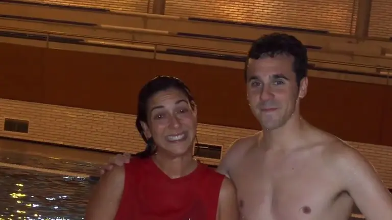 Captura de pantalla del vídeo del profesor asesinado en Oviedo. YOUTUBE