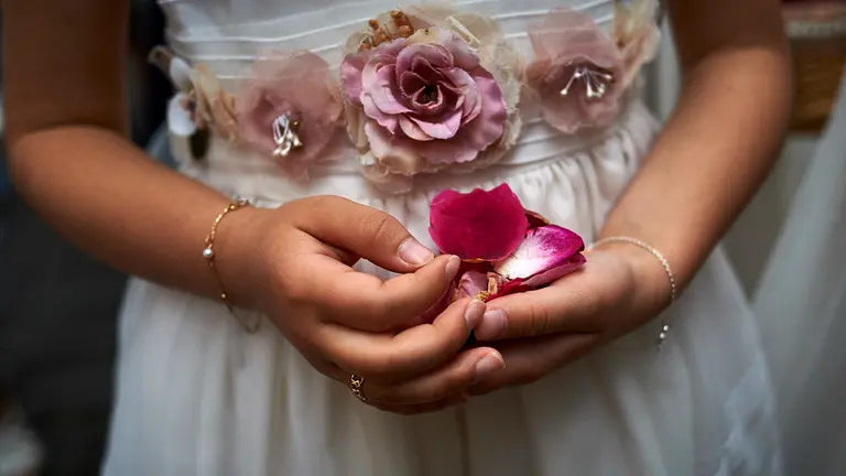 Procesión del Corpus Crhisti por las calles de Pamplona. MIGUEL OSÉS