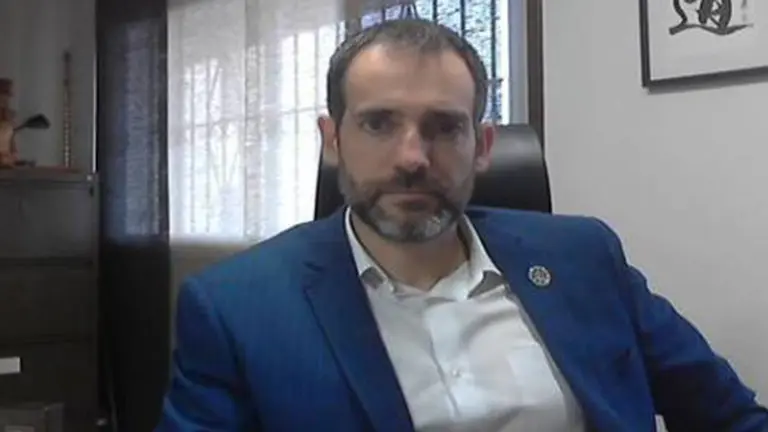 Juan José Liarte, portavoz de Vox, en una imagen de su perfil de Facebook