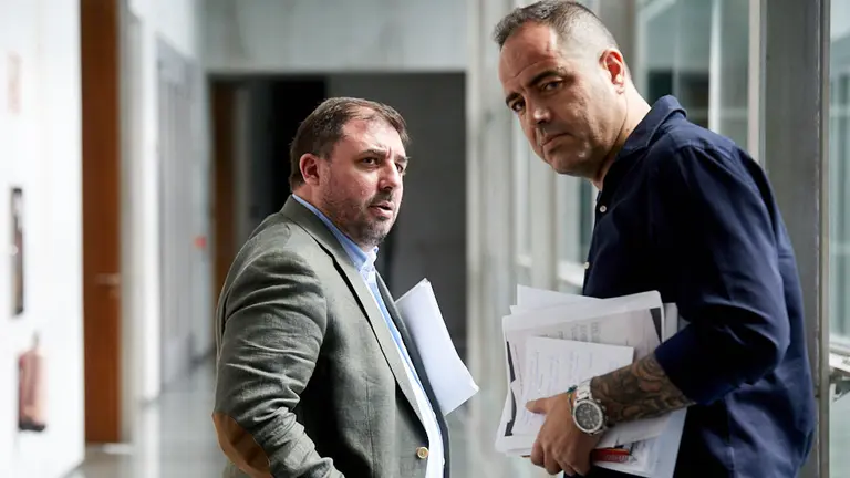 Mesa y Junta de Portavoces del Parlamento de Navarra. IÑIGO ALZUGARAY