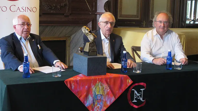 Presentación del programa de San Fermín 2019 del Nuevo Casino. CEDIDA