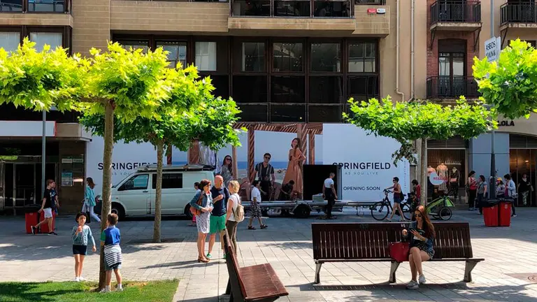 La nueva tienda de Springfield que abrirá sus puertas en Carlos III. NAVARRACOM