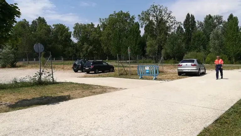 Imagen del aparcamiento gratuito instalado en Aranzadi AYUNTAMIENTO DE PAMPLONA