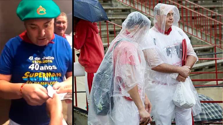 El taquillero del parque acuático de Pamplona