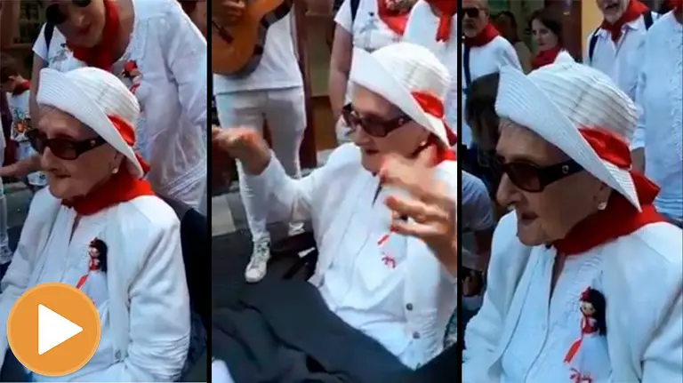 Jotera cetenaria en San Fermín (player)