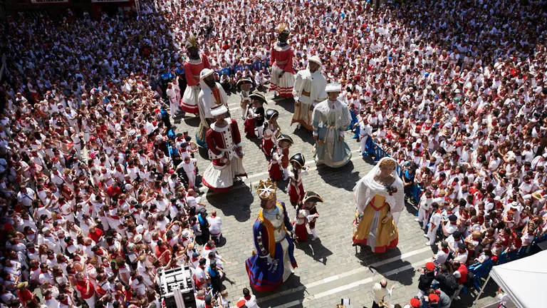 Octava a San Fermín en las fiestas de 2019. PABLO LASAOSA 20
